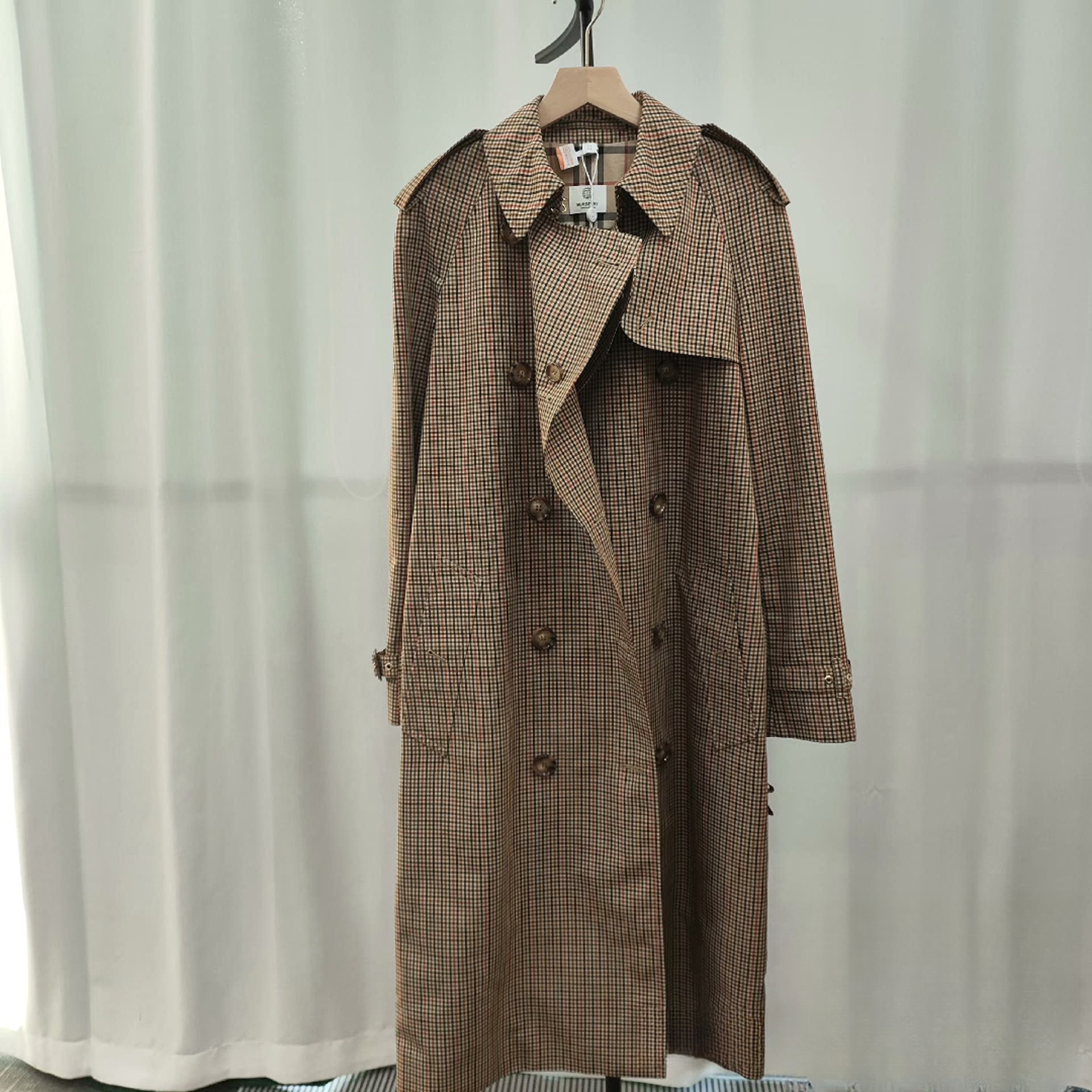 99新 BURBERRY/博柏利 99新 有奢友得严选丨格子风衣10码 00526
