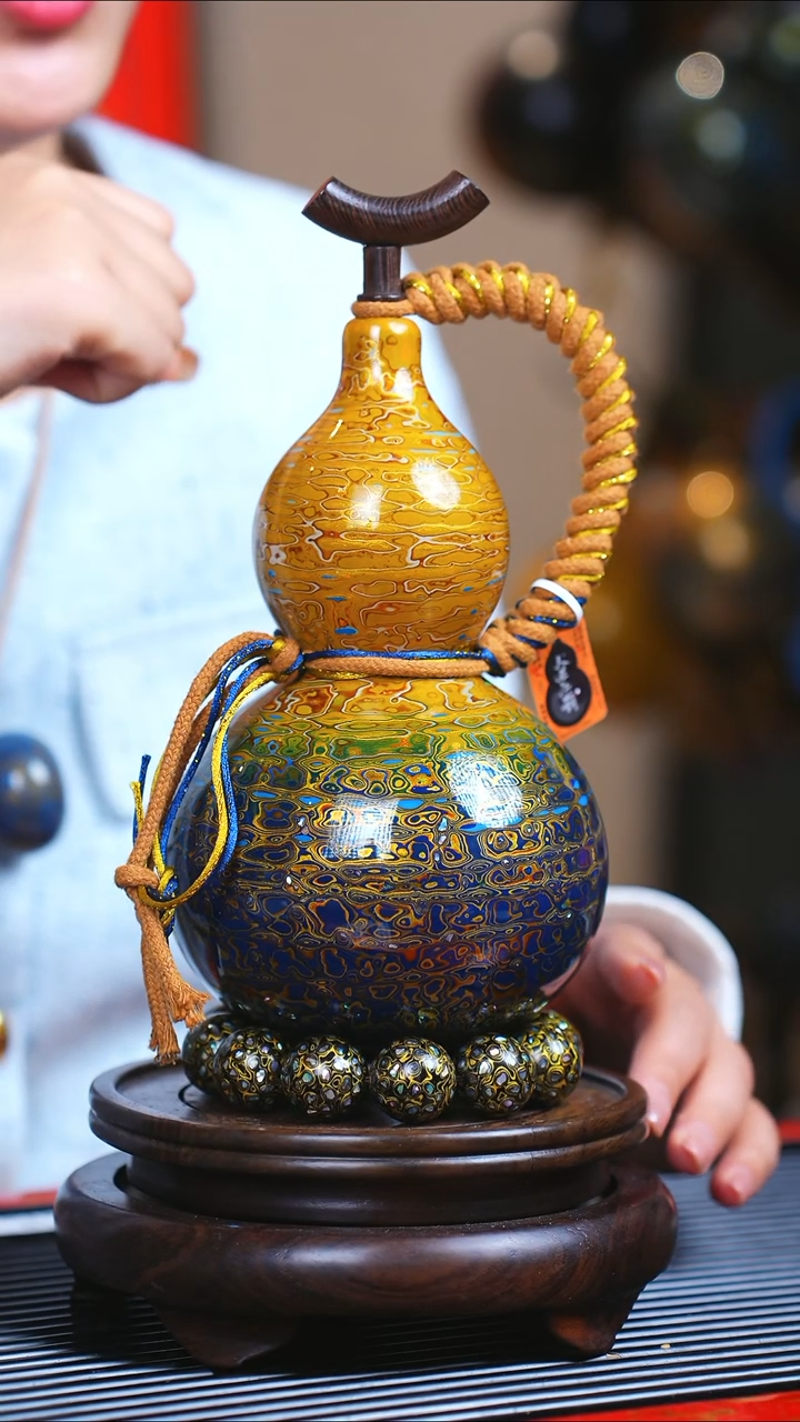 【闪购商品】JL153迎元宵臻选大漆酒葫芦