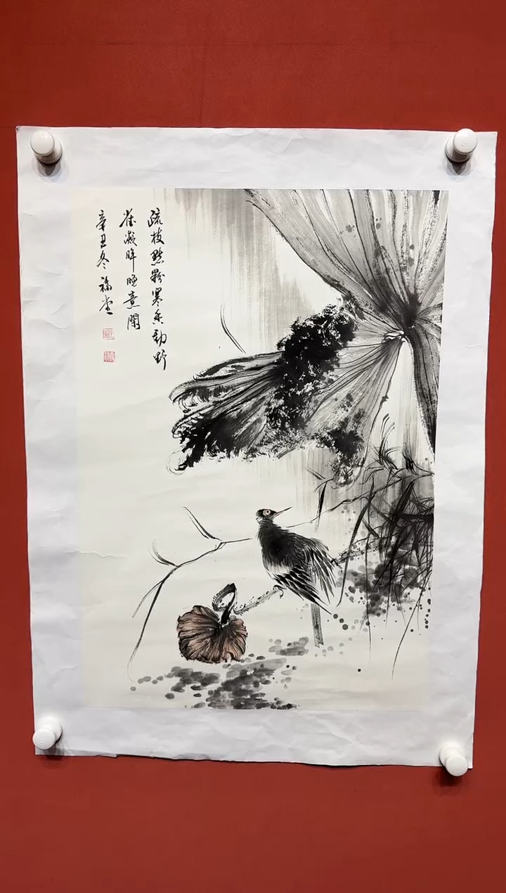 国画湖社画会/谢福堂-12-8-3