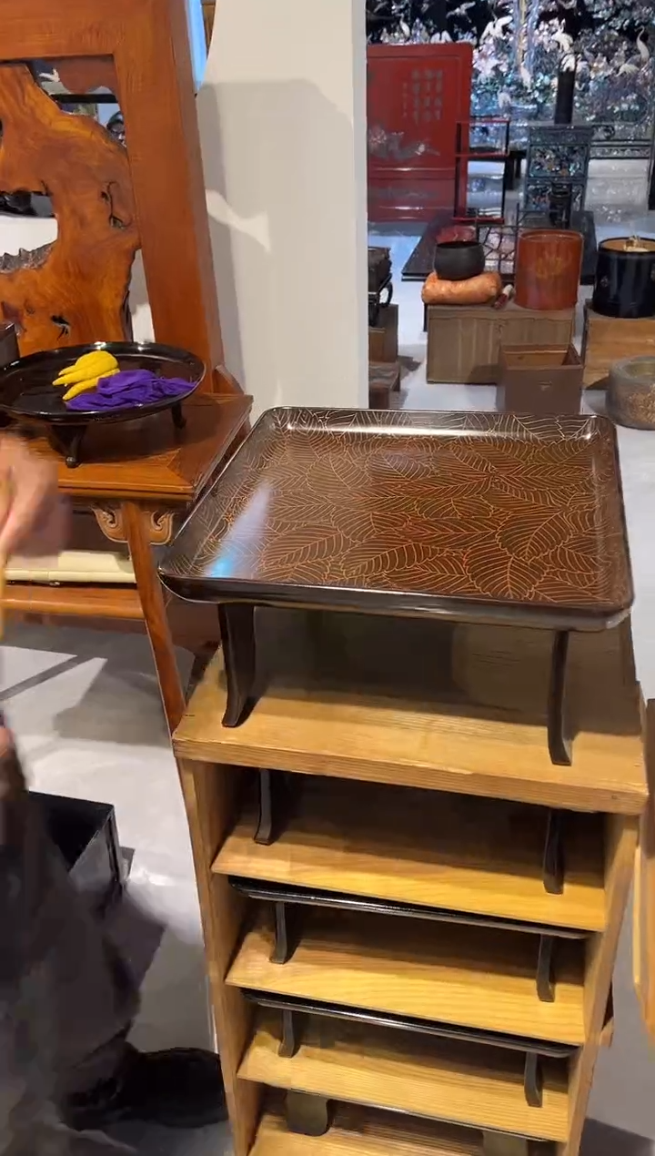 茶台 大漆漆器大漆漆器