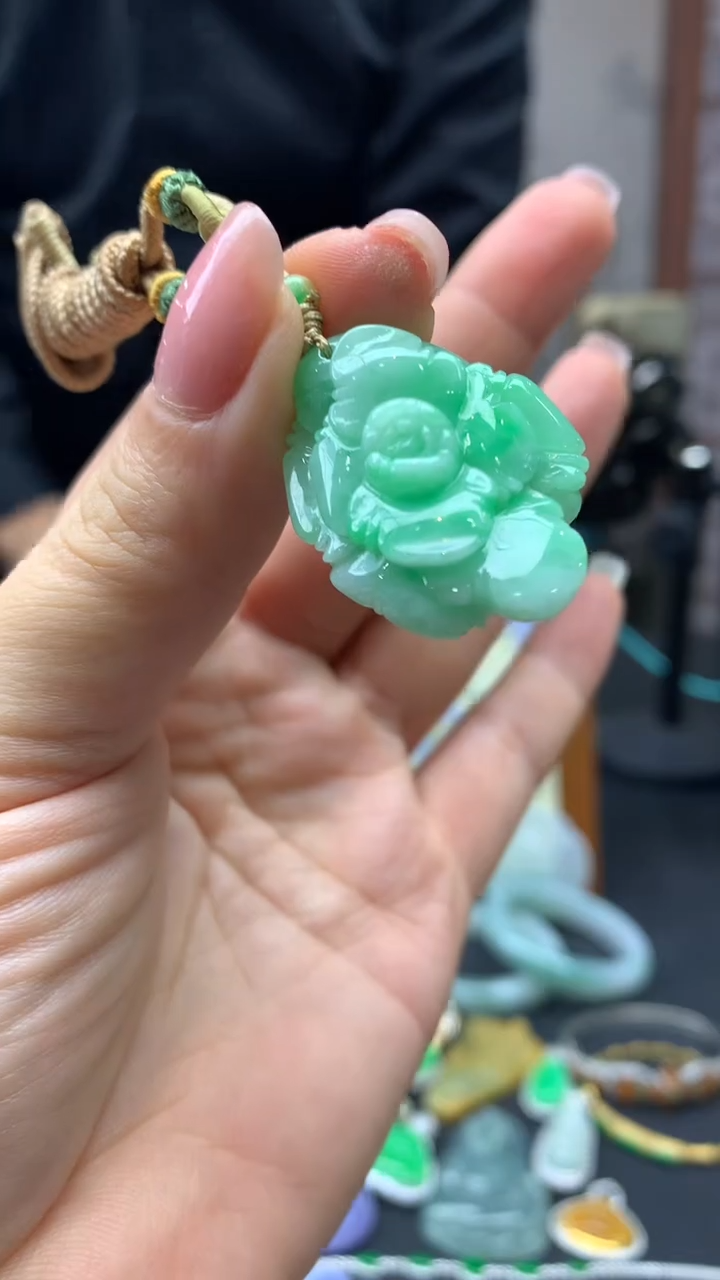 【闪购商品】翡翠颈饰未镶嵌5-天然翡翠