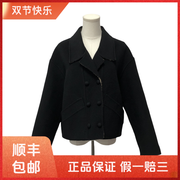 妃鱼/芬迪/羊毛/大衣/95新/s一零零六