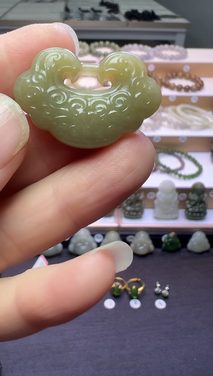 颈饰未镶嵌和田玉141号链接约卡20*30*7