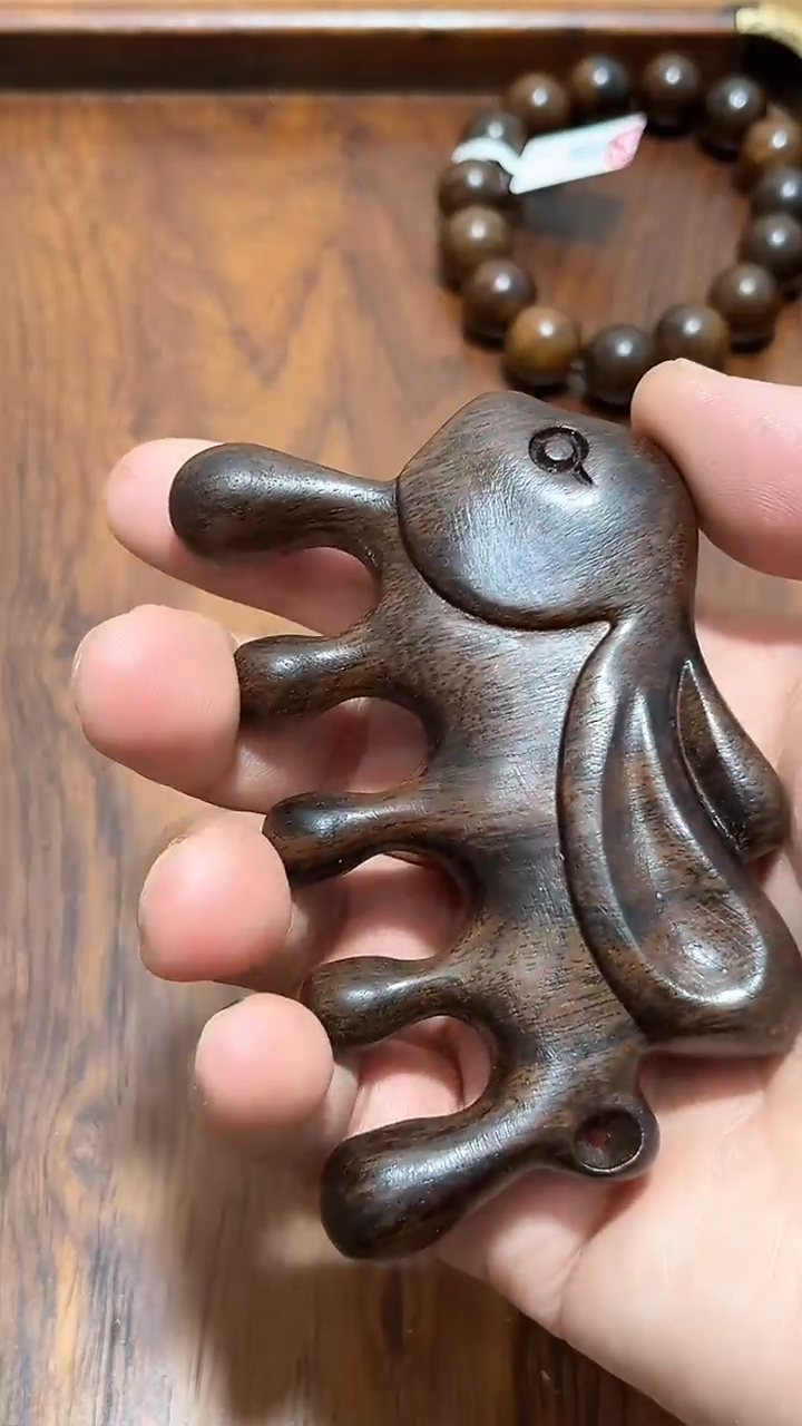 【闪购商品】檀香木精品推荐紫qn按摩梳手把