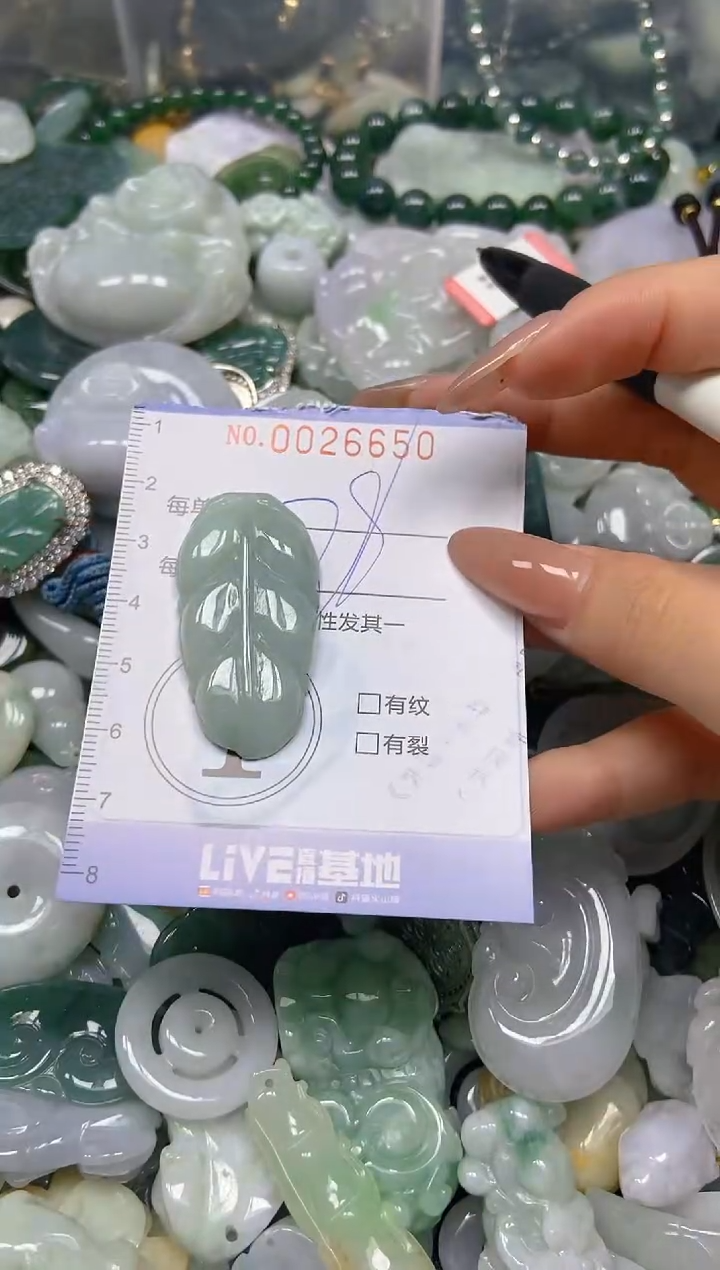 【闪购商品】翡翠颈饰未镶嵌闪购0026650