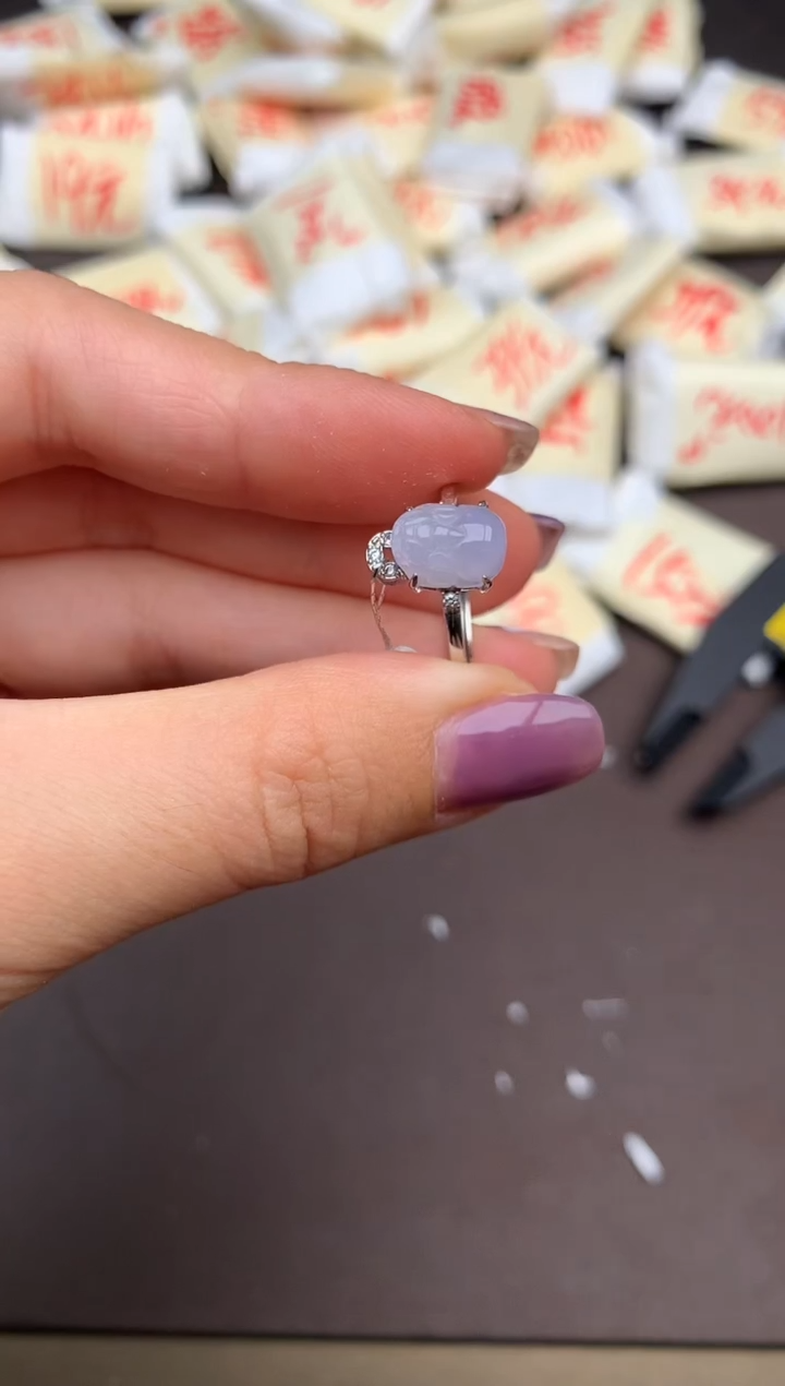 翡翠挂件银S925镶嵌 一福利 46