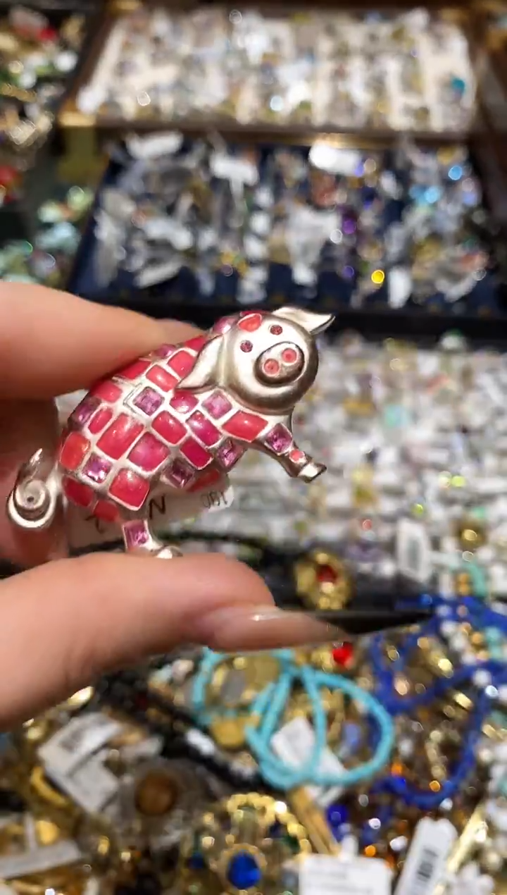 琉璃铜合金楚楚珠宝中古甄选不退换