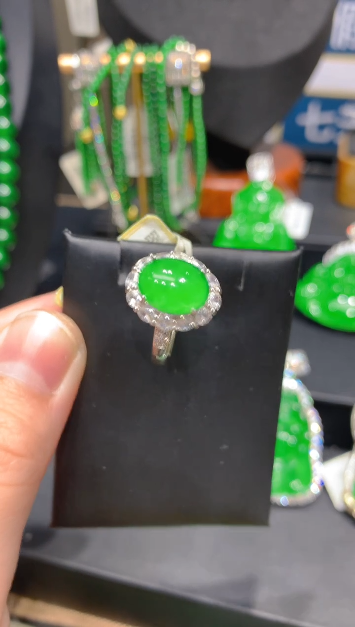 翡翠戒指未镶嵌5一季