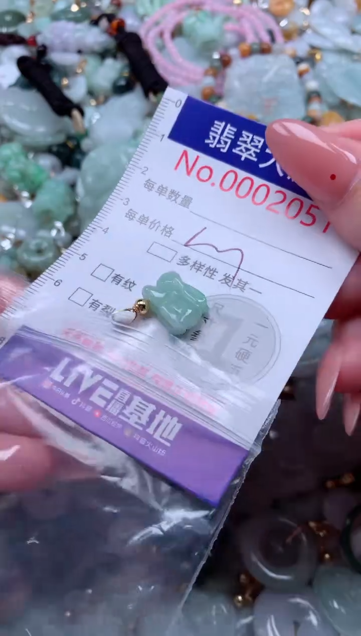 翡翠未镶嵌吊坠(不含链)51