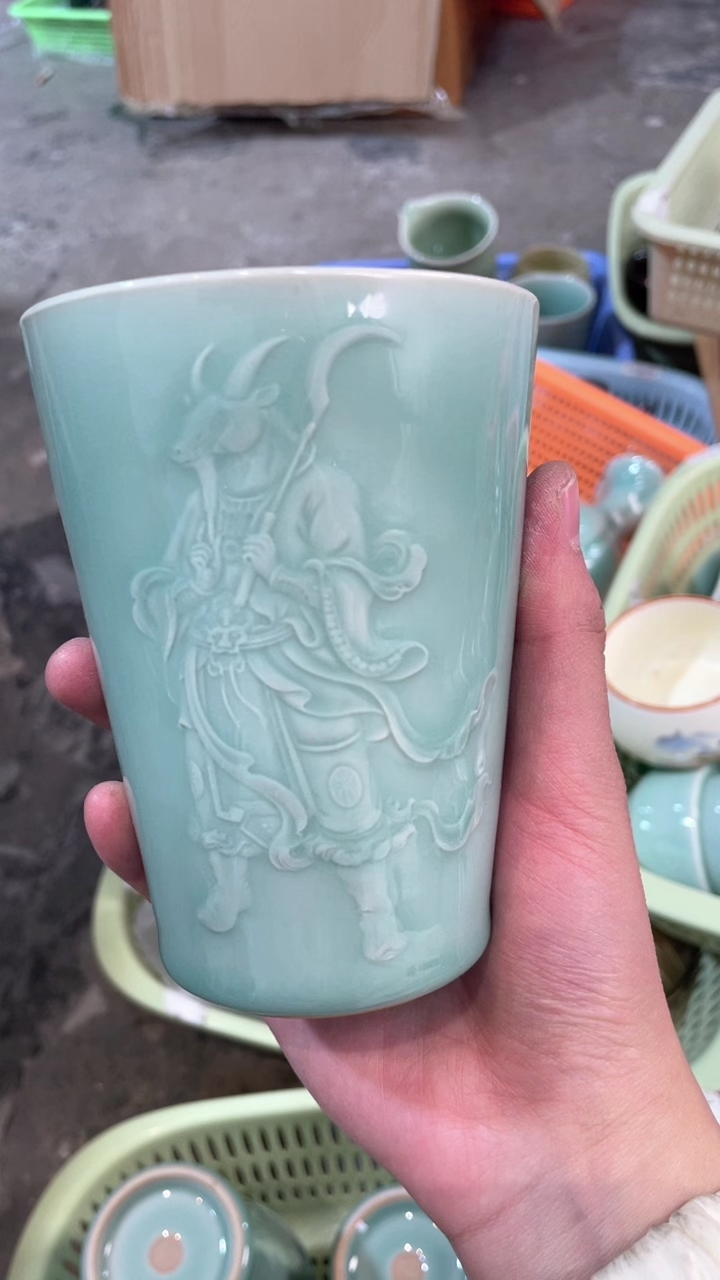 【闪购商品】纯手工 特价福利 微瑕 慧仙青瓷