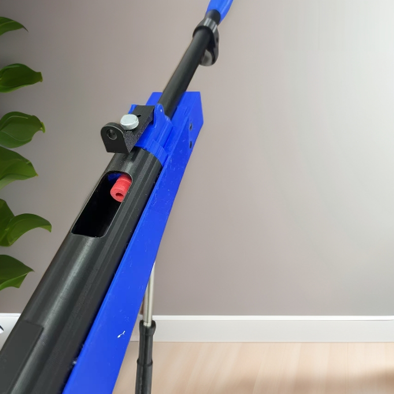 下压长款软蛋发射器玩具款经典工字结构设计