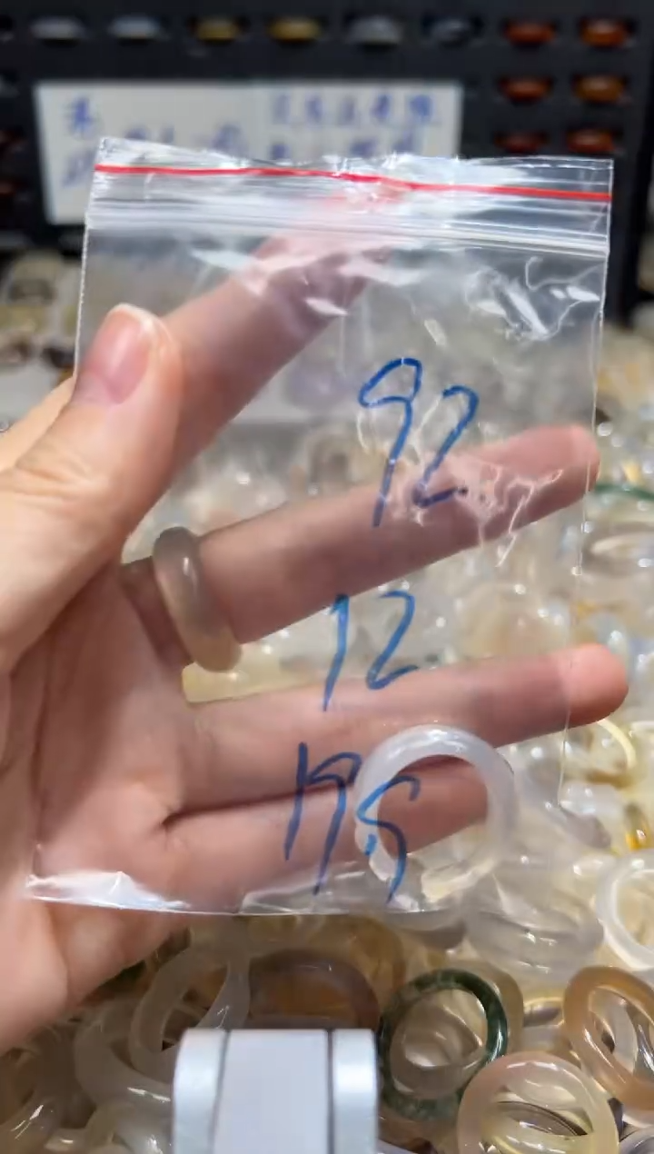 未镶嵌戒指玛瑙/玉髓92