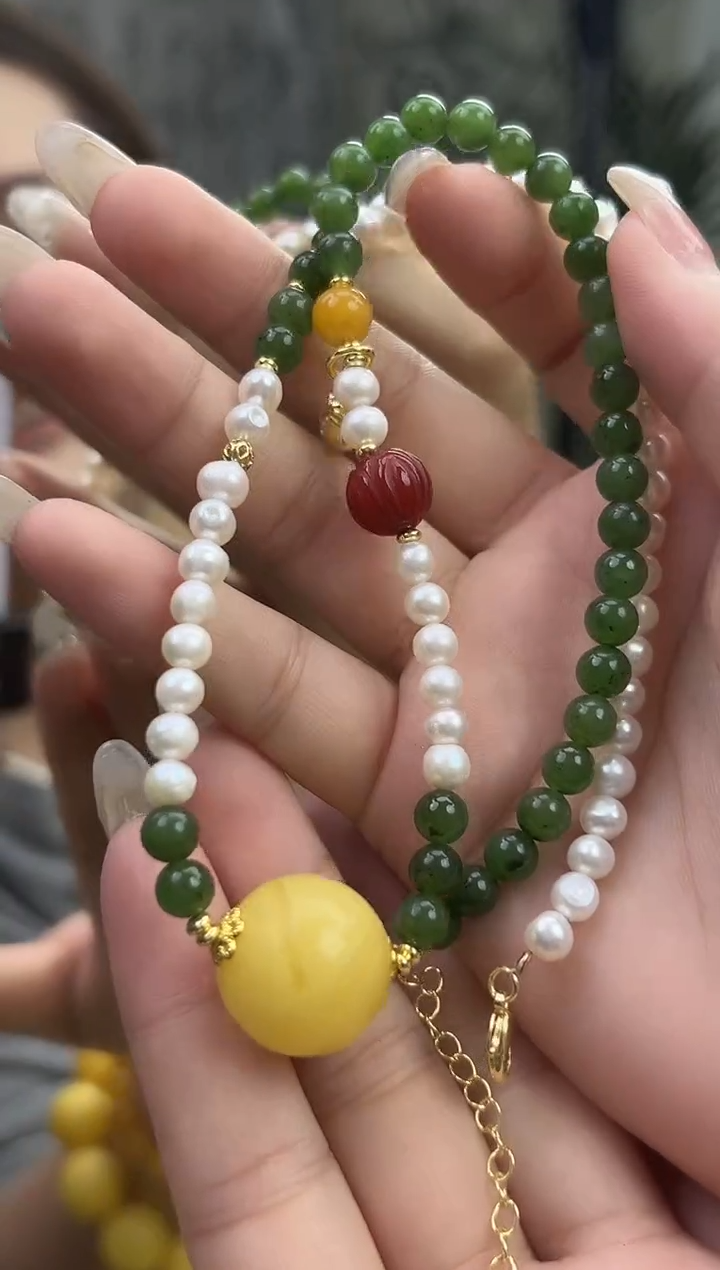 裸石琥珀未镶嵌琥珀蜜蜡吊坠