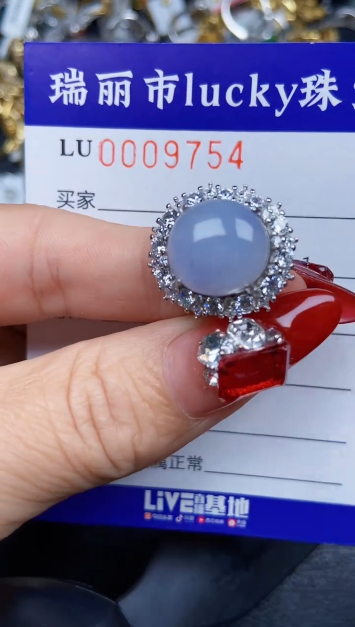 【闪购商品】翡翠颈饰银S925镶嵌9754