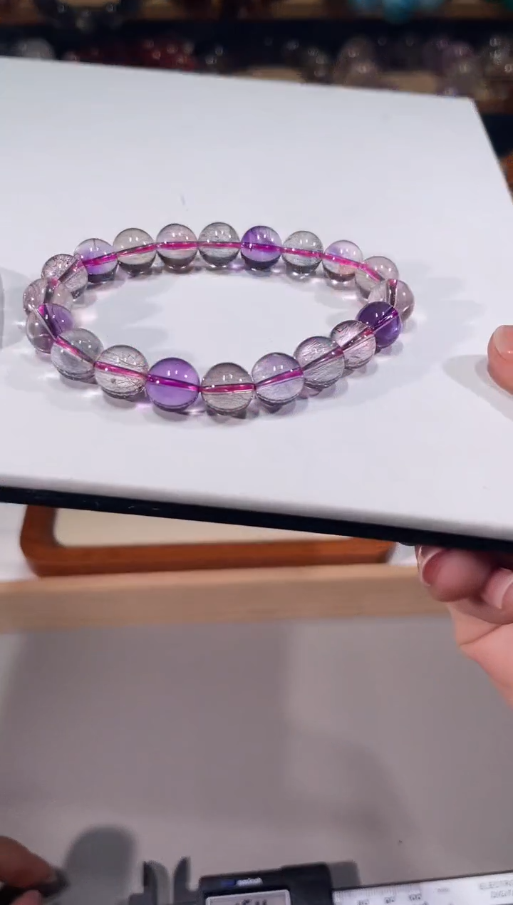 未镶嵌手链水晶430超七手链9