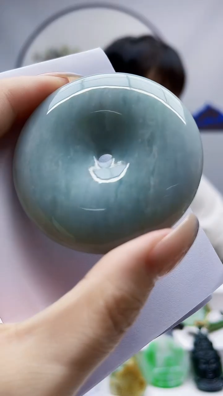 未镶嵌定制翡翠毛货-挂件28多样性发其一