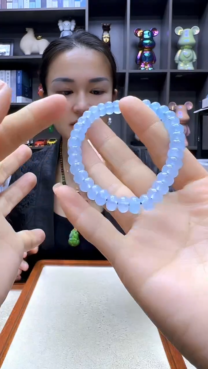 未镶嵌颈饰海蓝宝石高货diy劲饰