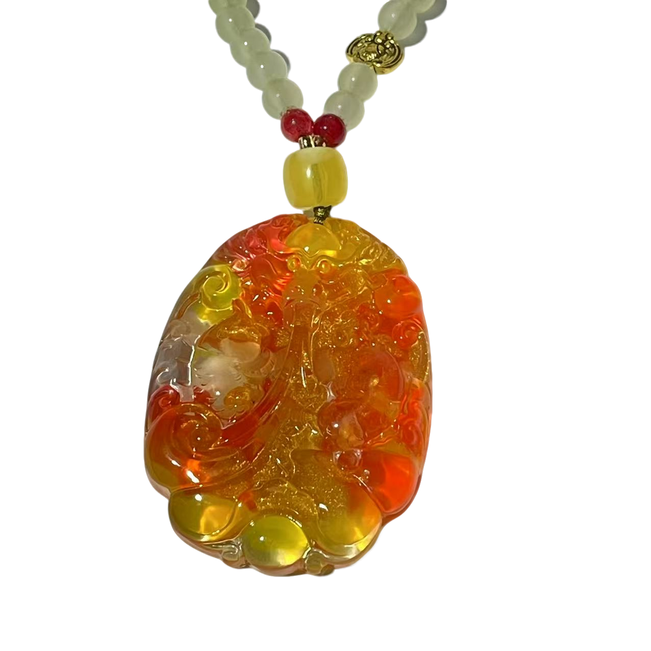 非金属珐琅吊坠 轻奢气质时尚百搭简约精致吊坠 ZYL124086