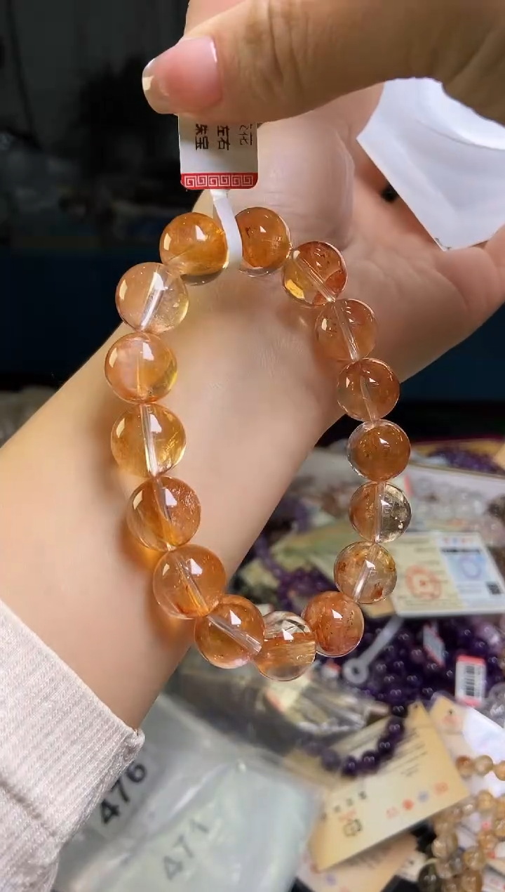 【闪购商品】水晶手链13.5±/476未镶嵌【】胶花