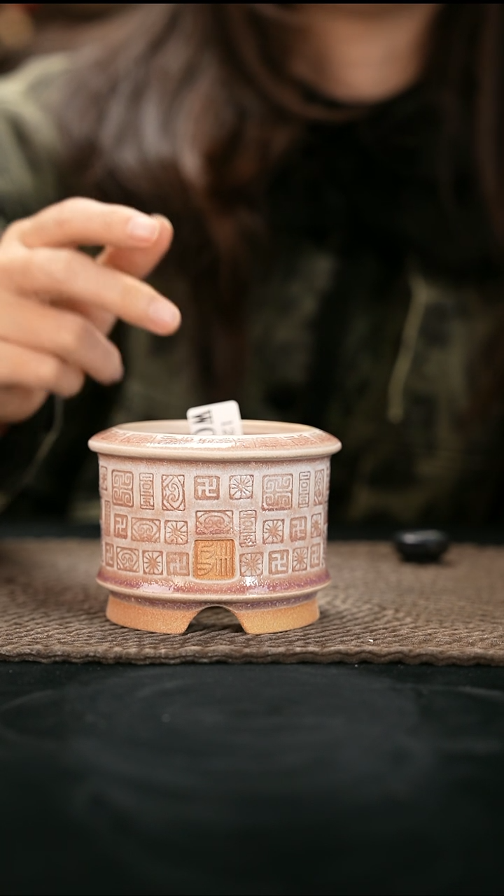 小*蜂12-27-052花盆口径7瑕