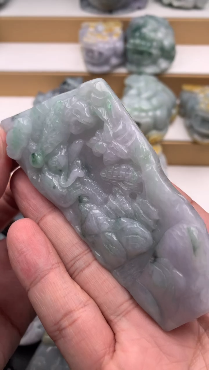 吊坠(不含链)未镶嵌翡翠1