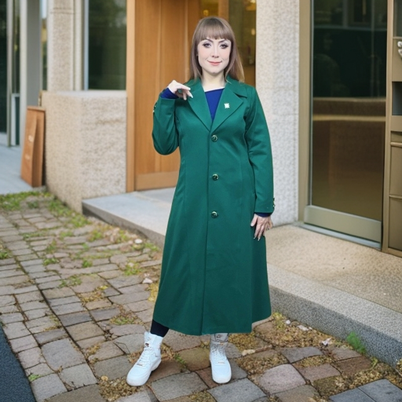 2025中长款春季修身型外套秋冬街头风