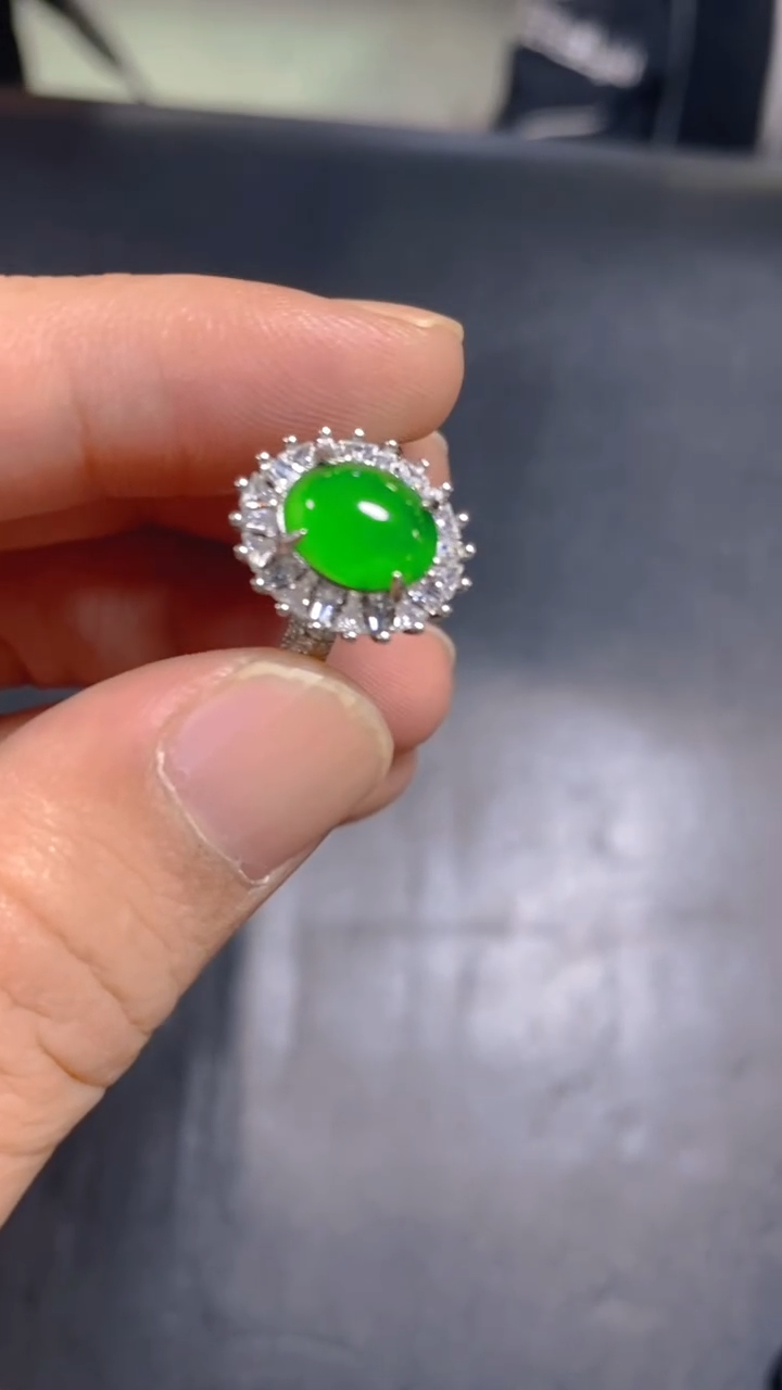 【闪购商品】翡翠戒指未镶嵌0615532757多样性发一