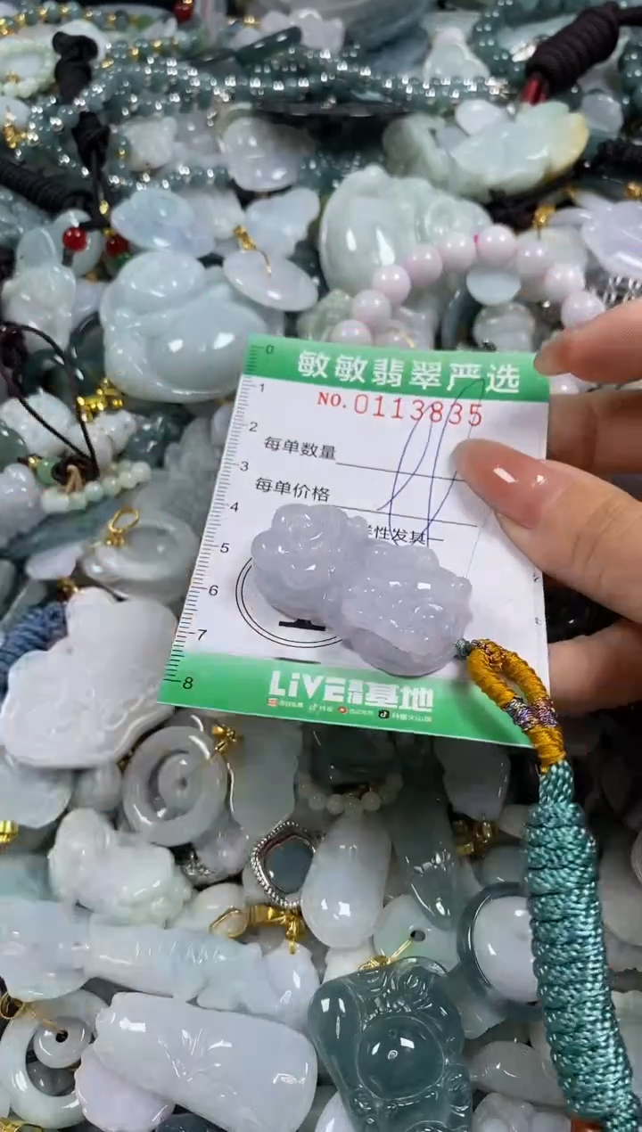 【闪购商品】翡翠颈饰未镶嵌闪购0113835