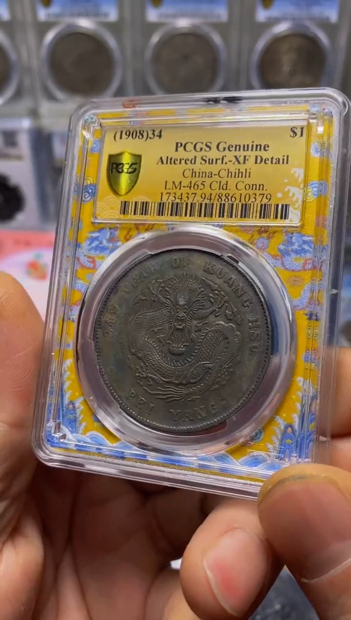 【闪购商品】银精品收藏北洋长尾龙10379涛