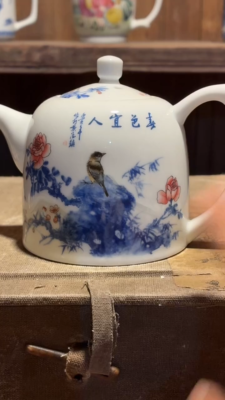 摆件瓷V43景德镇陶瓷摆件