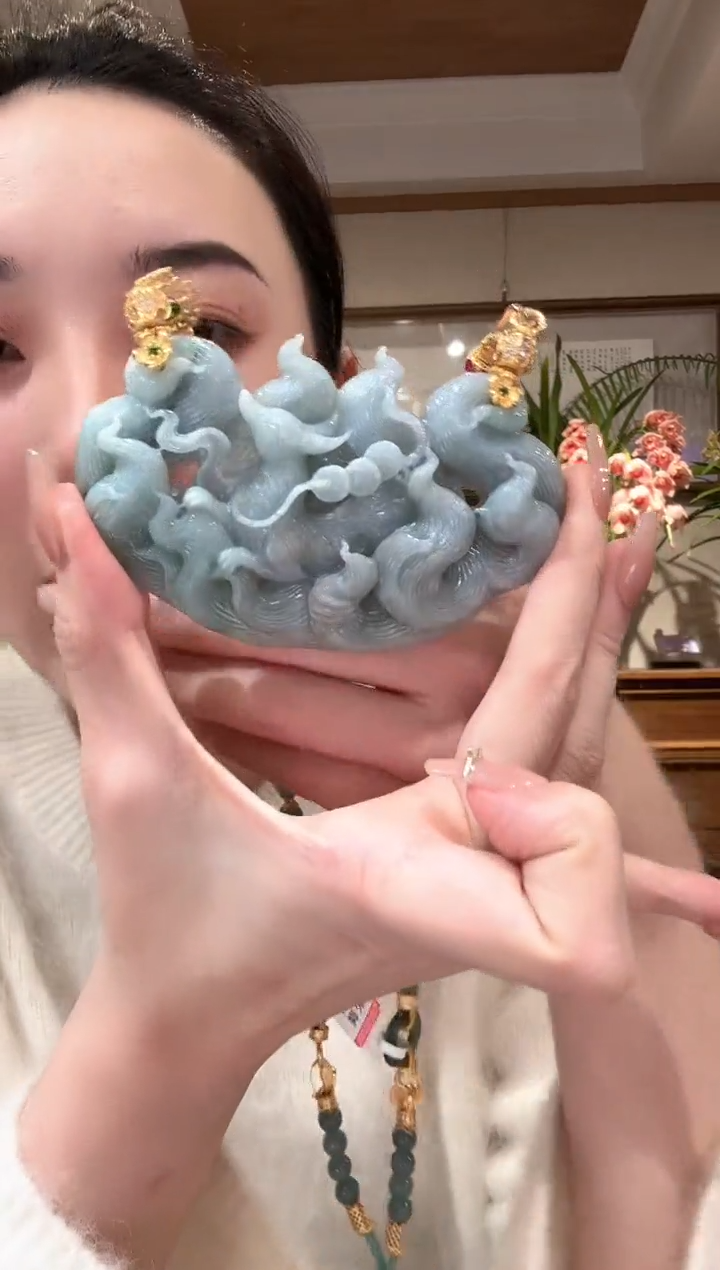 【闪购商品】翡翠颈饰未镶嵌国风