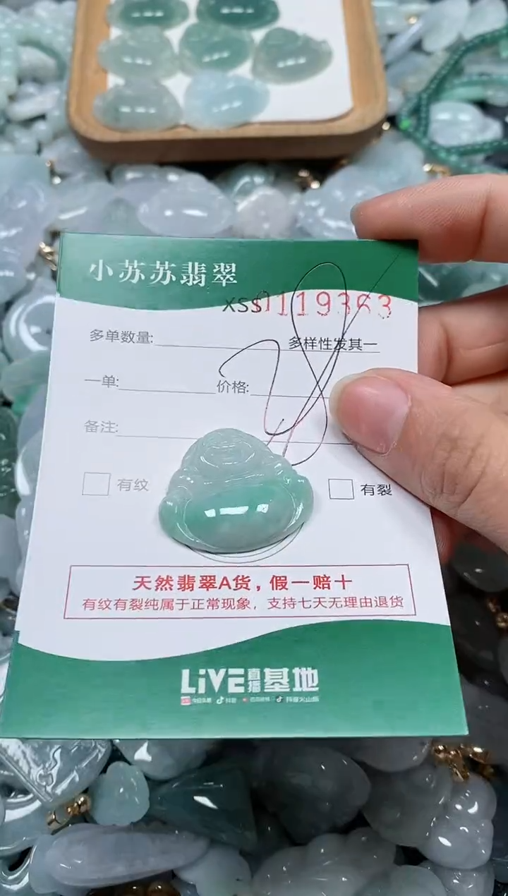 【闪购商品】翡翠颈饰未镶嵌闪购商品0119363