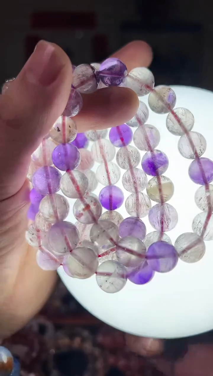 【闪购商品】水晶手链未镶嵌11mm+超七手串（多样性发其一）