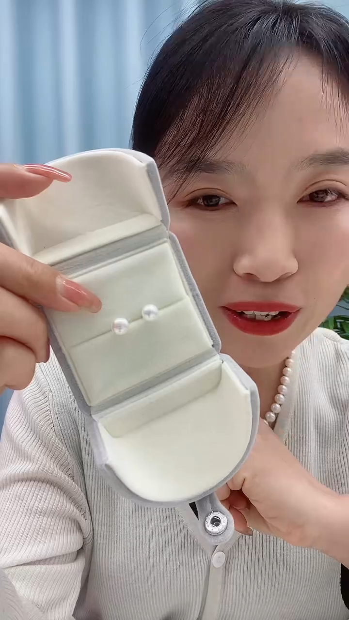 【闪购商品】淡水珍珠颈饰未镶嵌耳钉