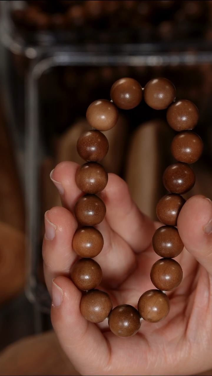 檀香木手串/手链老山檀香老料1.2单圈