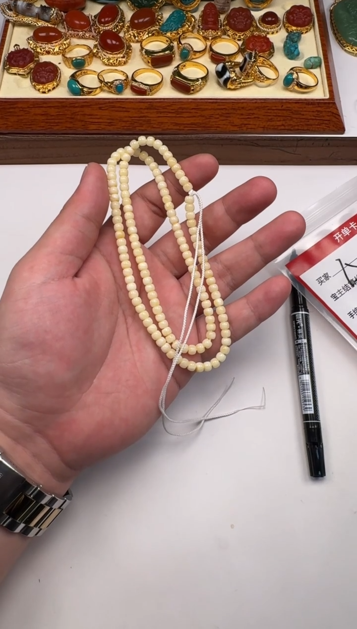 裸石蜜蜡未镶嵌缠*～手串手串