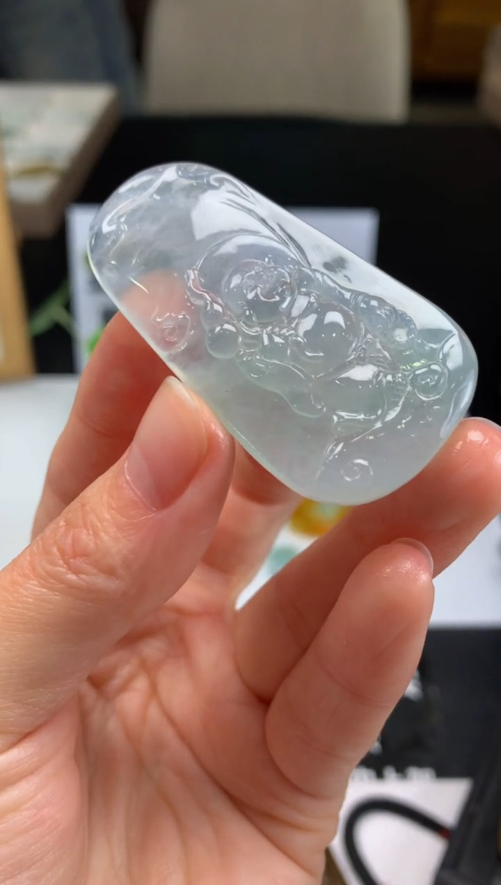 【闪购商品】定制翡翠未镶嵌吊坠-86914