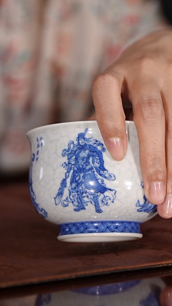 【闪购商品】你默默拍 不要说，五路财神炉式杯