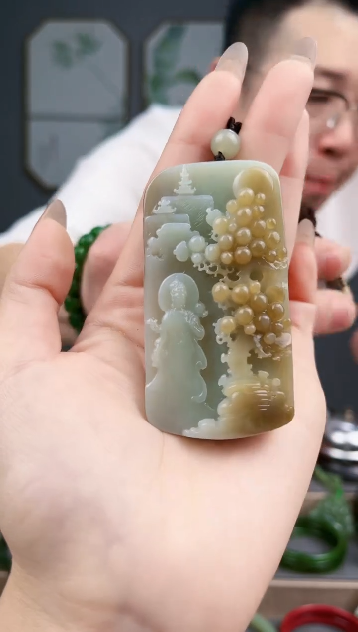 【闪购商品】和田玉颈饰未镶嵌AA多样性发货 