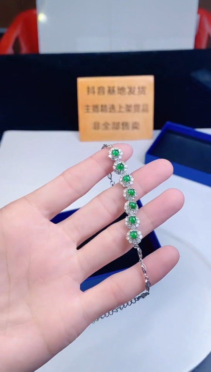 颈饰未镶嵌翡翠 