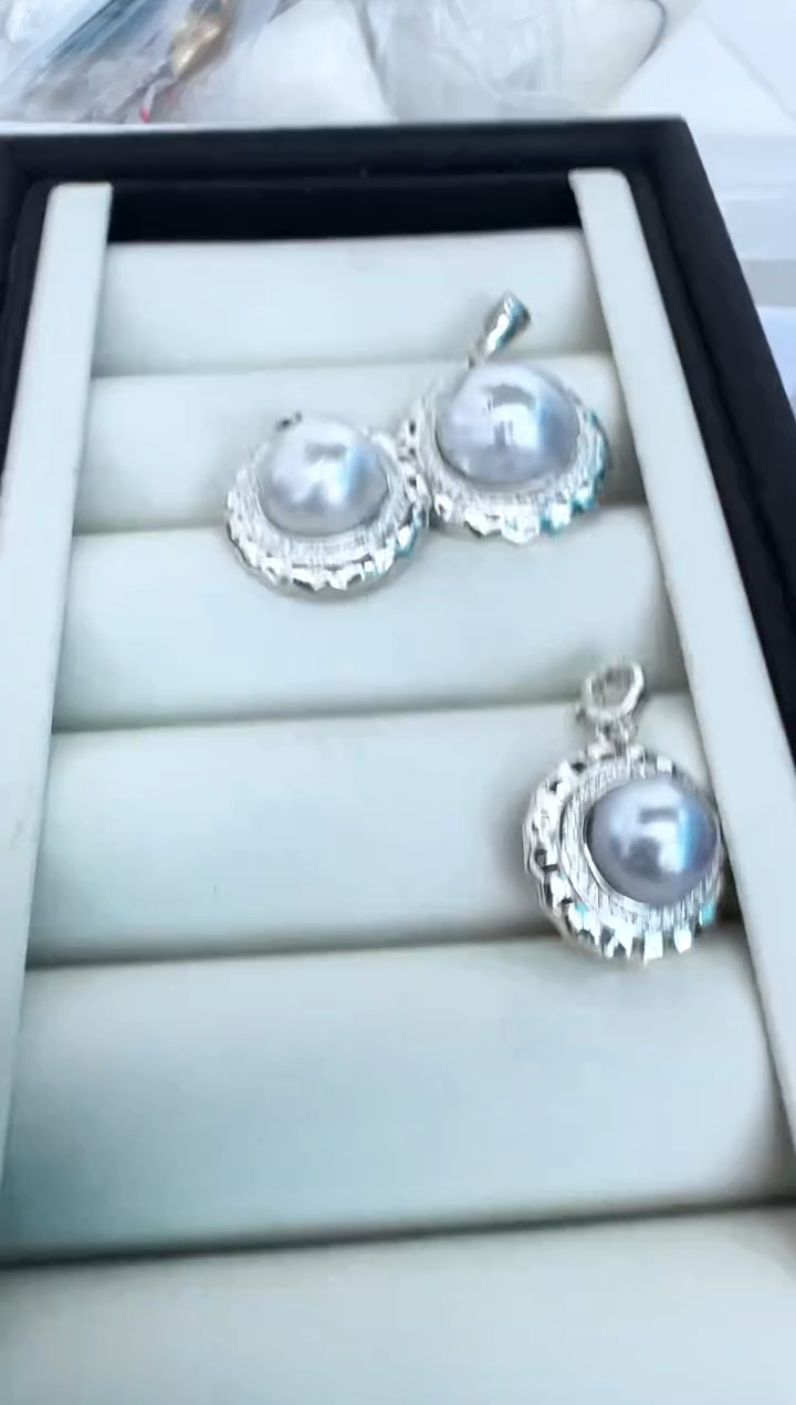 【闪购商品】海水珍珠颈饰银S925镶嵌巴洛克多样性发其一