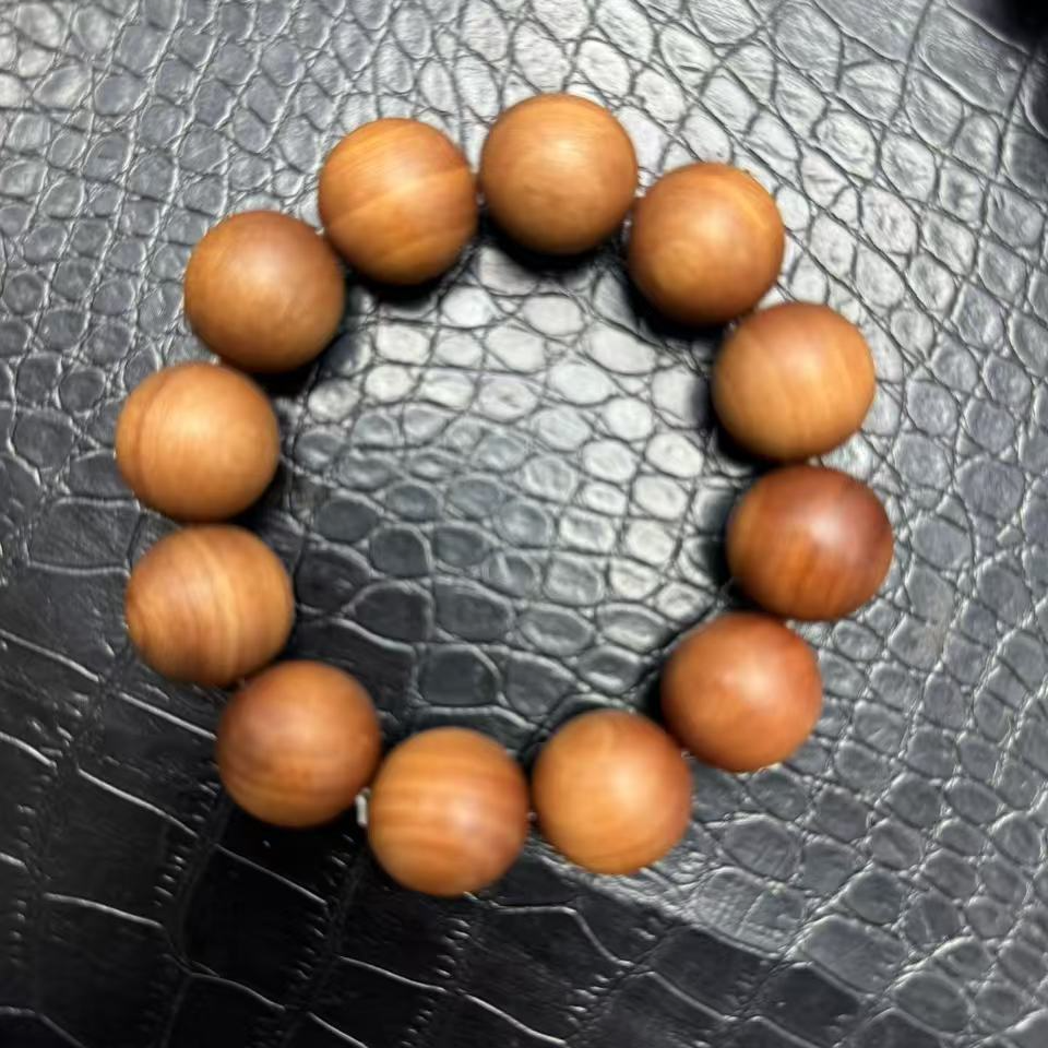 A417印度迈索尔老山檀文玩手串20mm