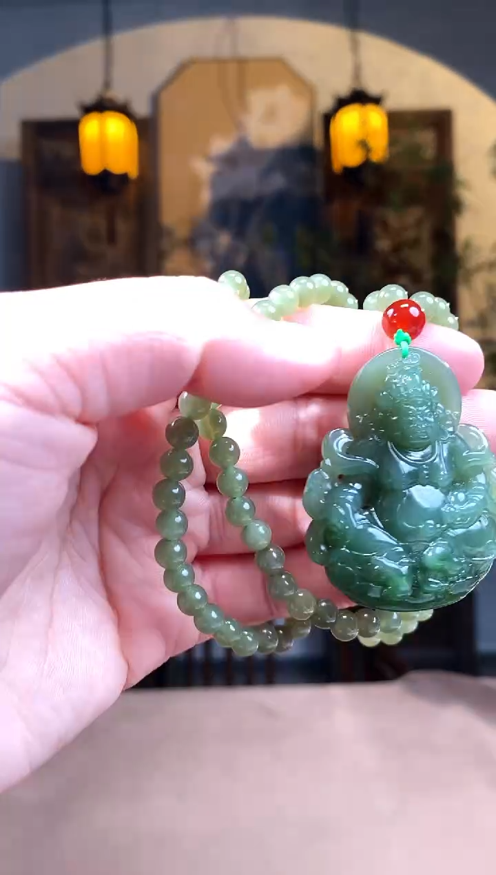 【闪购商品】和田玉颈饰未镶嵌E692