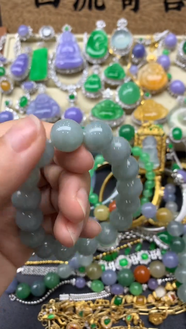 【闪购商品】翡翠手链未镶嵌51-中国好珍宝