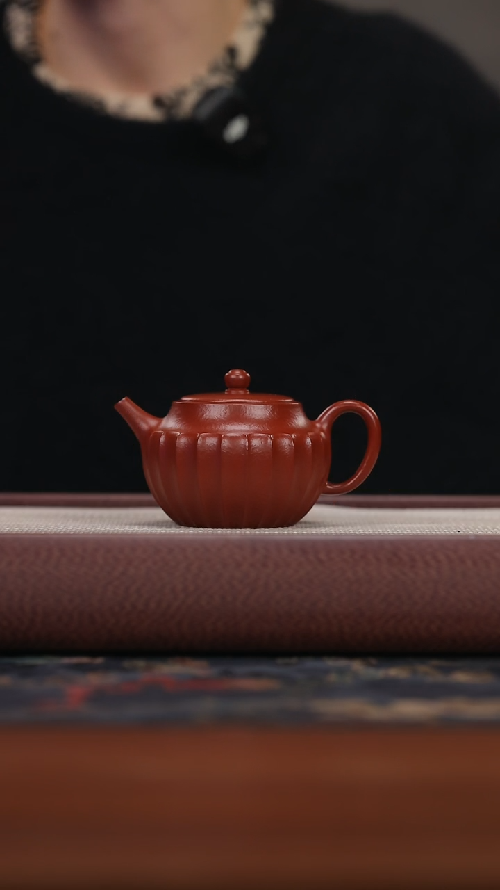 【闪购商品】紫砂茶壶hf大红袍 怀瑾 180cc