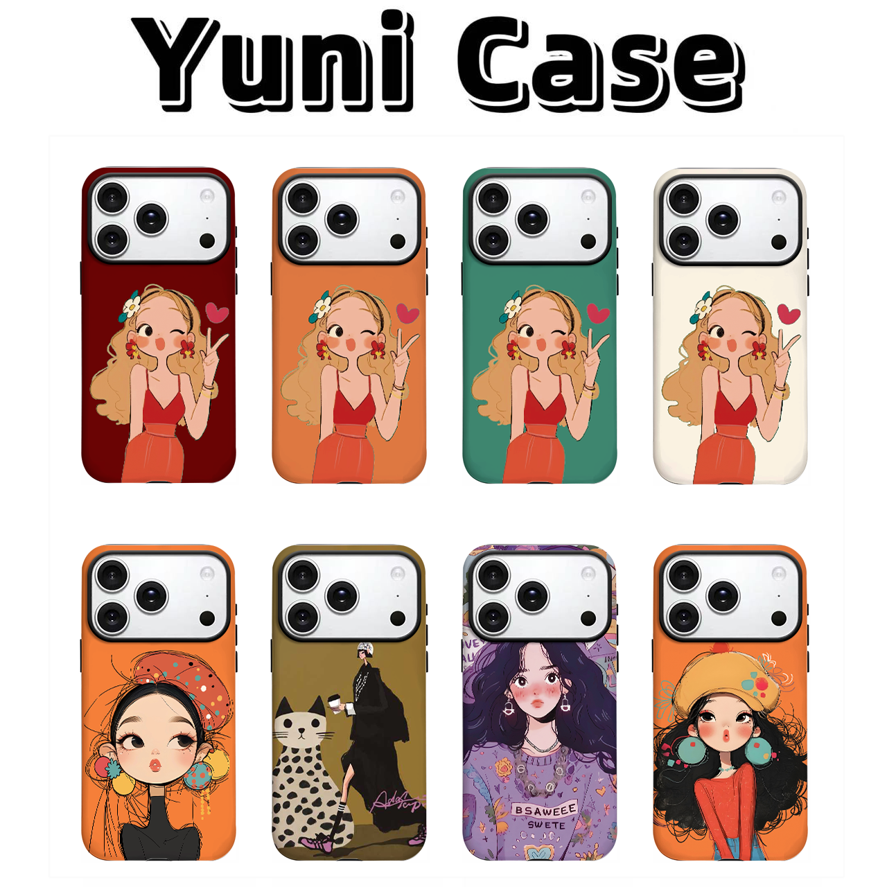 【张野专属】韩国进口韩菲二合一iphone17pro手机壳苹果16promax