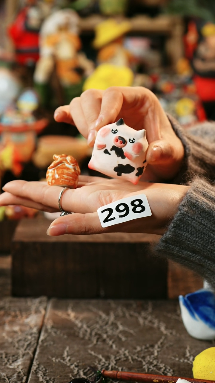 【闪购商品】瓷片设计师款手工手作1