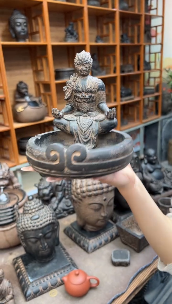 陶土【合成青石】掌火行者