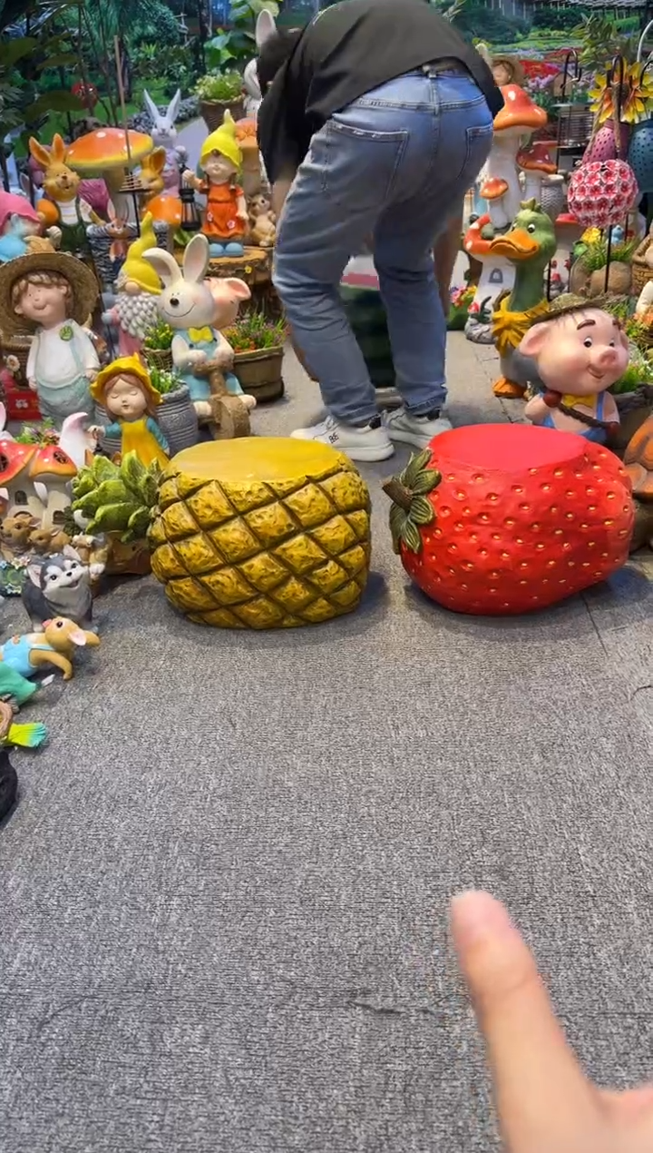 无花朵花园庭院摆件&002&