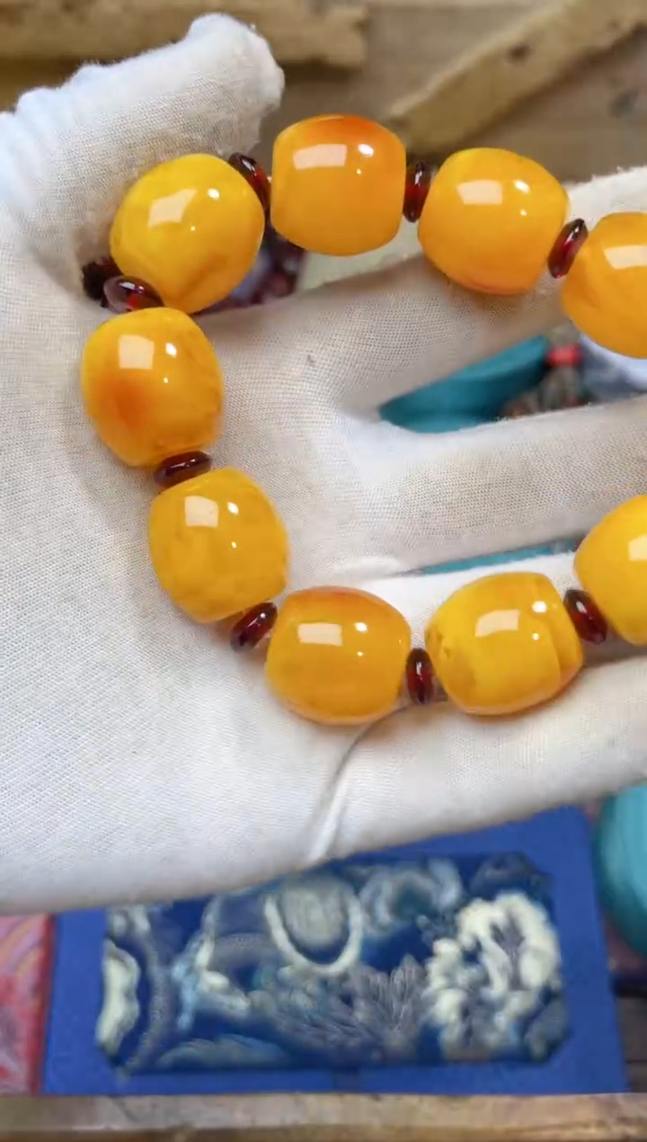 【闪购商品】蜜蜡手链未镶嵌点击链接下单即可